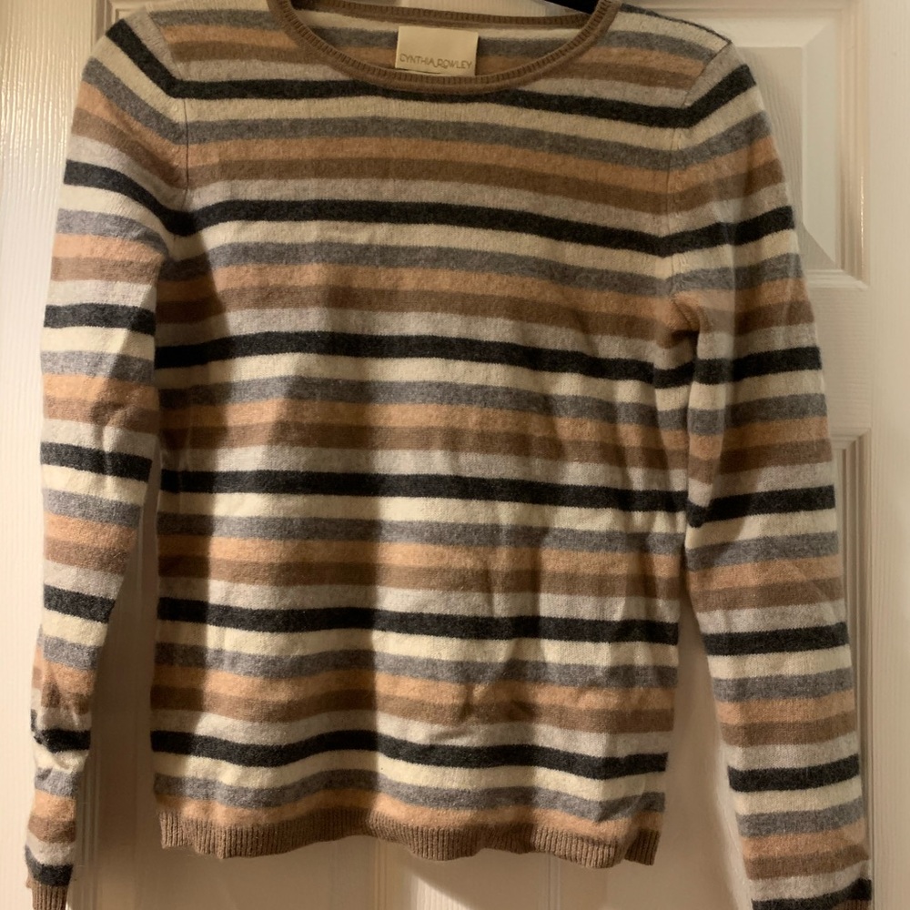 Cynthia Rocket 100% Cashmere sweater